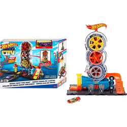 Hot Wheels City - Circuit boutique de pneus