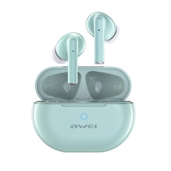 Ecouteurs Bluetooth Sans Fil Réduction De Bruit Autonomie 6H Vert Menthe Vert YONIS