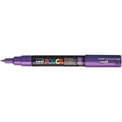 Lot de 12 Marqueurs pointe conique extra-fine POSCA PC1MC 0,7 - 1mm Violet POSCA