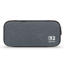 Sacoche - Power A - Nintendo Switch 2 - Gris chiné foncé - Robuste - Compacte - Bien organisée