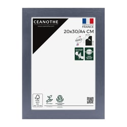 Cadre photo Karma gris bleuté 20x30 cm