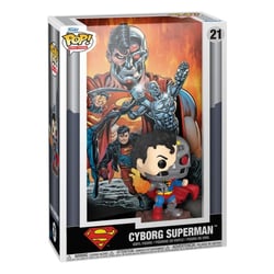 DC Comics - Figurine POP! Comic Cover Cyborg Superman 9 cm - Funko