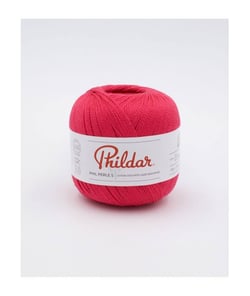 Cotons à Crocheter PHIL PERLE 5 - Phildar Framboise Rose