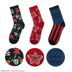 Stranger Things - Pack 3 Paires de chaussettes Stranger Things - Cinereplicas