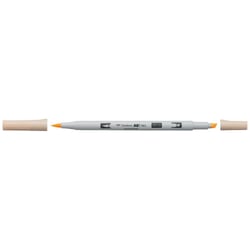Lot de 6 marqueurs à alcool double pointe pinceau et biseautée - TOMBOW - Rose opale - ABT PRO