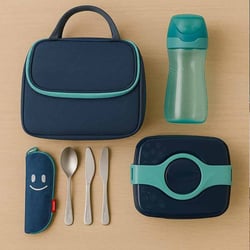 Pack fournitures scolaires - Lunch box - Boîte déjeuner - Primaire - Collège - Lycée