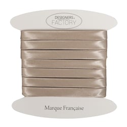 Biais satin beige 9mm par 5 mètres – designers-factory