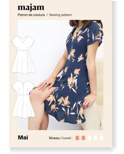Patron couture Robe - Mai