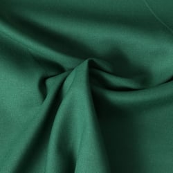 Tissu Gabardine extensible Bambou recyclé Aelys uni Vert emeraude