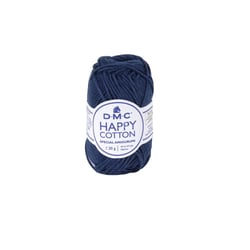 Natura Happy Cotton 3mm 20g Amigurumi et Crochet Col. 758 bleu