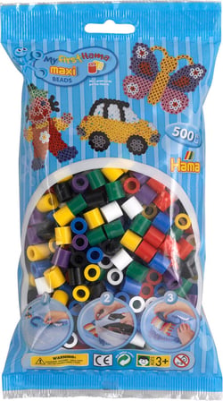 Perle à repasser MAXI 500 perles vives (mix 00)