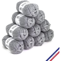 10 pelotes de laine - Dolmen - 100% acrylique - Bergère de France - Barisienne