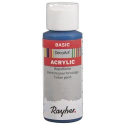 Peinture Acrylic, flacon 59 ml, bleu azur