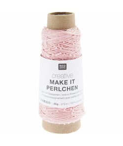 Fil complément Creative make it Perlchen - Rico Design 02 Quartz rose