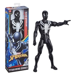 Figurine à jouer - HASBRO Titan Series - Marvel Spider-Man - Spider-Man en costume noir deluxe
