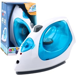 Fer À Repasser Jouet Pour Enfants Avec Vapeur Lumière Son Bleu