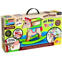 MON BÉBÉ PONEY BOIS A BASCULE MONTESSORI