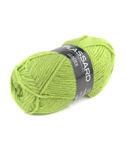 Fil à tricoter LEADER - 100GR - Plassard 111 Vert