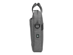 PORT Designs Sacoche PC pour ordinateur portable design et compacte avec sangle de trolley ECO YOSEMITE 13.3/14 pouces grise