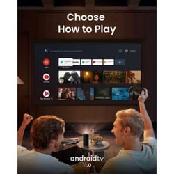 Anker Capsule 3 Laser - Vidéoprojecteur Home cinema, WiFi 2.4, Full HD, Bluetooth, 1080p, 300 Lumens - Noir