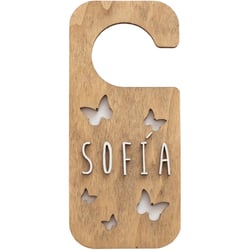 Accroche-porte personnalisable - Papillons