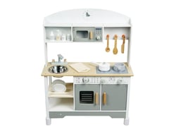 Cuisine enfant grise bois