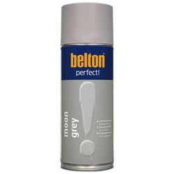 Bombe de peinture - Gris lune - Tous supports - Belton Perfect! - 400ml