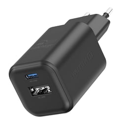 Swissten Chargeur Secteur USB-C 45W / USB-A 18W GaN PD / QC Noir