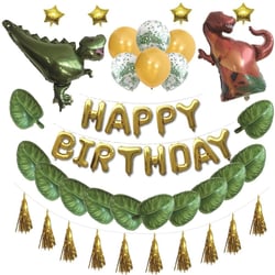 Kit de 47 Ballons Dino ROAR !