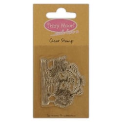 Tampon transparent fizzy moon fleurs