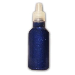Colle à paillettes - bleu