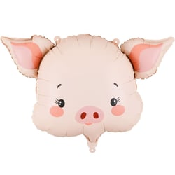 Ballon Aluminium Cochon   61 cm