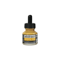 Encre Acrylique en flacon - ocre jaune - Sennelier