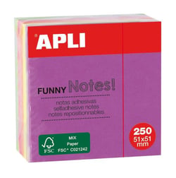 CUB APLI NOTE 5COUL 250F 51X51