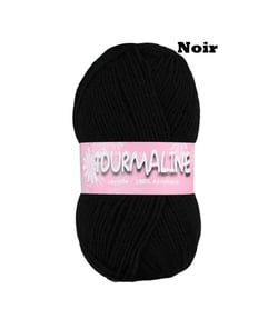 Pelote à tricoter TOURMALINE - Distrifil 585 Noir