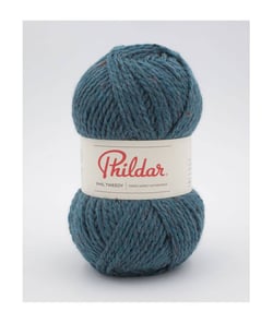Fil à tricoter PHIL TWEEDY - 100gr - Phildar Paon Vert