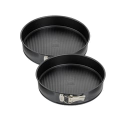 Ensemble de 2 Moules à manqué à charnière 28 cm Zenker Black Metallic