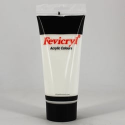 Peinture Acrylique en tube blanc de titane 200ml - Amt