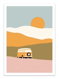 Affiche - Van in landscape - Florent Bodart