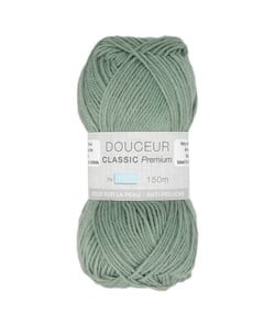 Fil à tricoter Douceur Classic Premium - Trimits : Doux et Résistant pour Tous Vos Projets 1515 Vert