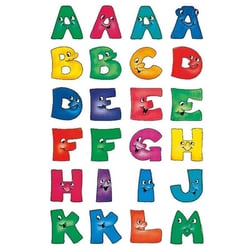 Lettres - Gommettes - Autocollant - Enfant - A à Z - Majuscules
