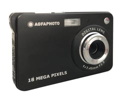 AGFAPHOTO Realishot DC5100 - Appareil Photo Numérique Compact, 18 MP, Ecran LCD 2,7", Zoom Digital 8x, Vidéo HD 720p, Mémoire Externe SD, Batterie Lithium