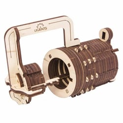 Puzzle 3D 34 pièces - Serrure Cryptex - Ugears