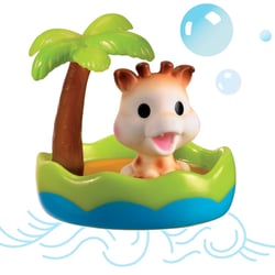 Coffret de Bain Sophie la Girafe - 5 Activités : Filet, Livre et Jouets de Bain - Sophie la Girafe