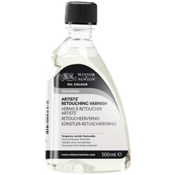 Vernis à retoucher extra-fin peinture à l'huile 500ml Winsor et Newton