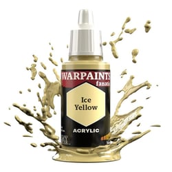 Peinture acrylique pour miniatures - THE ARMY PAINTER - Fanatics Warpaint - Jaune glacier - 18 ml - Flacon compte-gouttes