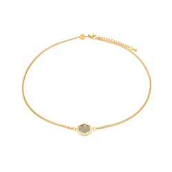 Collier Hexalia en pierres Labradorite - Sloya