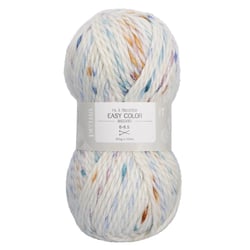 Prima Mercerie - Fils à tricoter - Pelote 100g multicolore bleu effet chiné