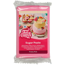 FunCakes Pâte à Sucre Rose Vif - 250g
