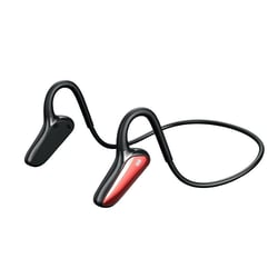Ecouteurs Bluetooth Sans Fil Étanches IPX5 Son Stéréo Longue Autonomie Rouge YONIS